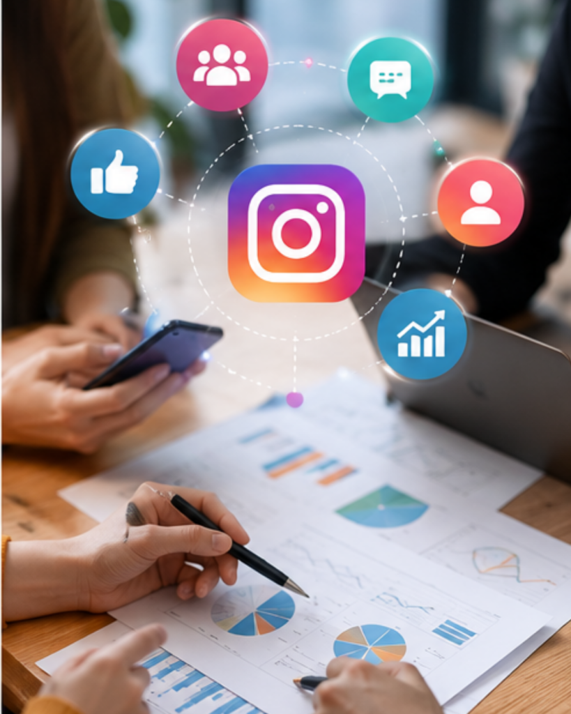 instagram account set up and marketing analysis